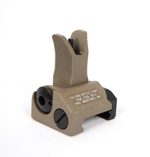 Troy Folding Front Battle Sight, HK Type, FDE